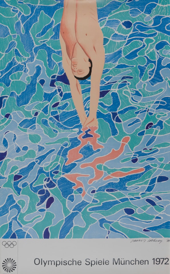Olympische Spiele München 1972 by David Hockney