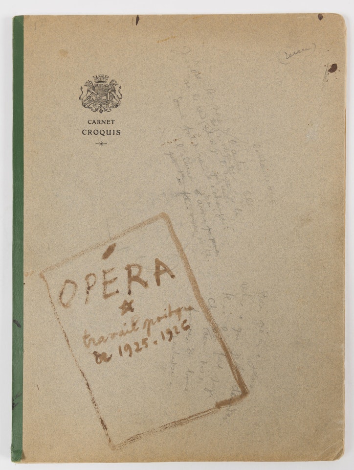 Sketchbook by Jean Cocteau