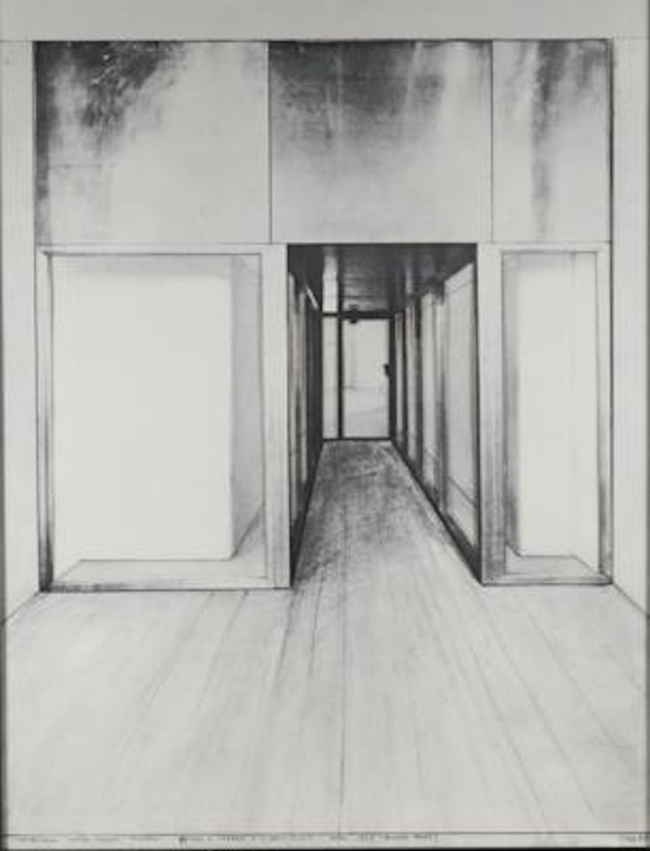 Corridor Store Front, Project, aus der Edition Monuments by Christo