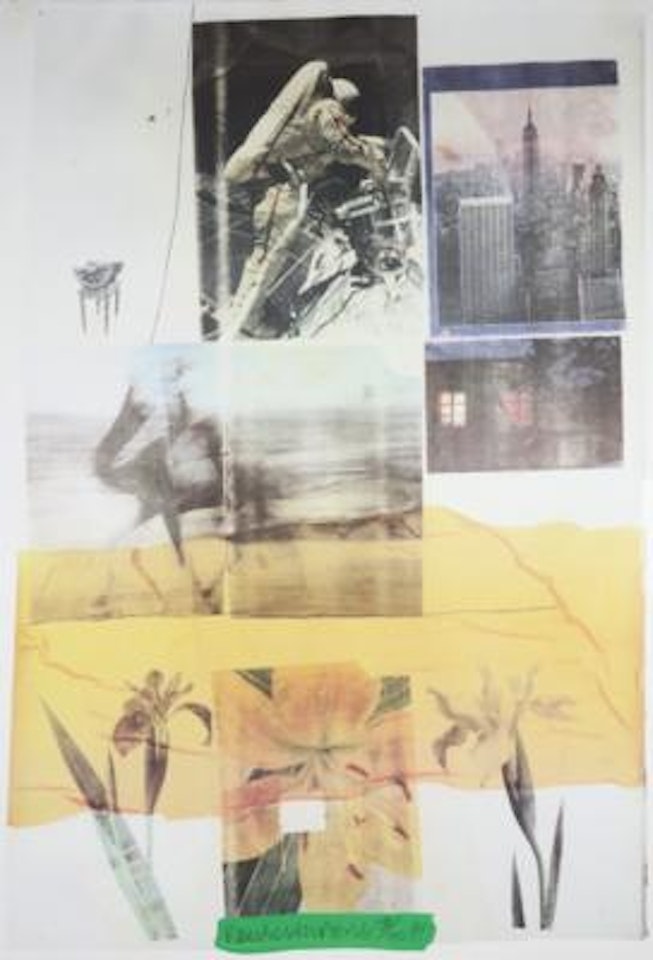 L" autre Monde by Robert Rauschenberg
