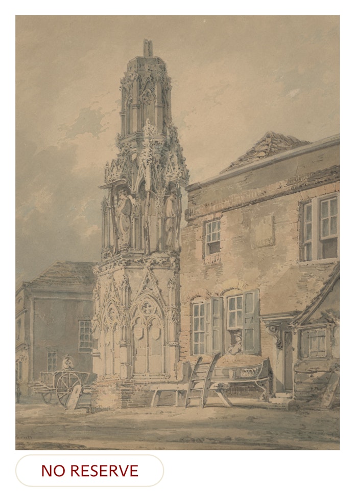 Queen Eleanor"s Cross, Waltham, Middlesex by Joseph Mallord William Turner
