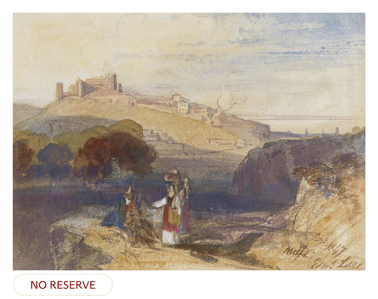 Amalfi, Italy by Edward Lear