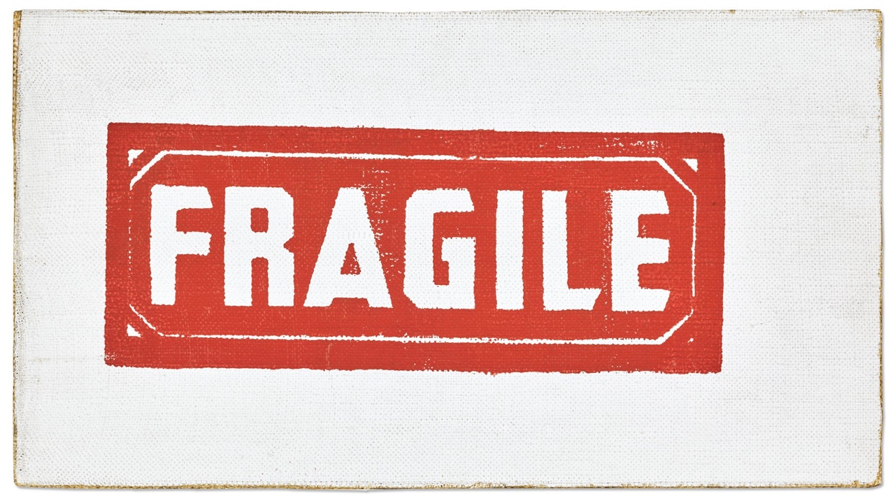 Fragile by Andy Warhol