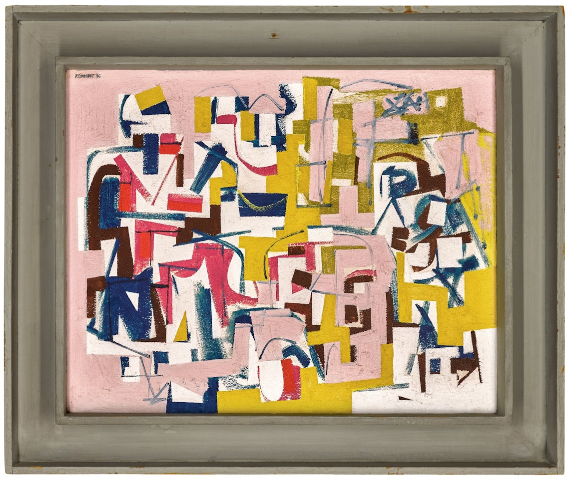 Yellow and Pink by Ad Reinhardt