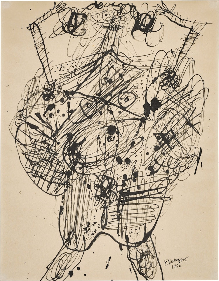 Corps de dame by Jean Dubuffet