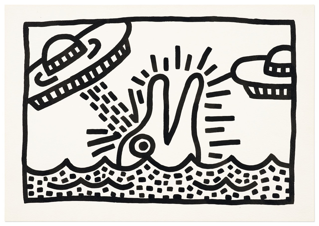 Basel "82 by Keith Haring