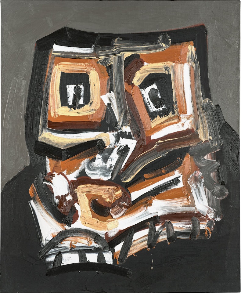 Portrait imaginaire by Antonio Saura