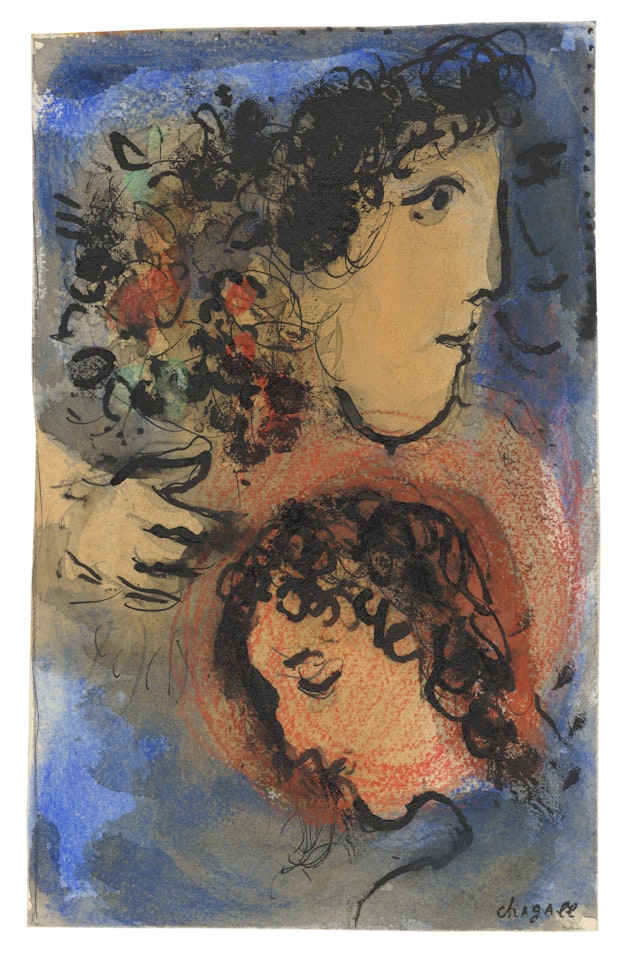 Profils by Marc Chagall