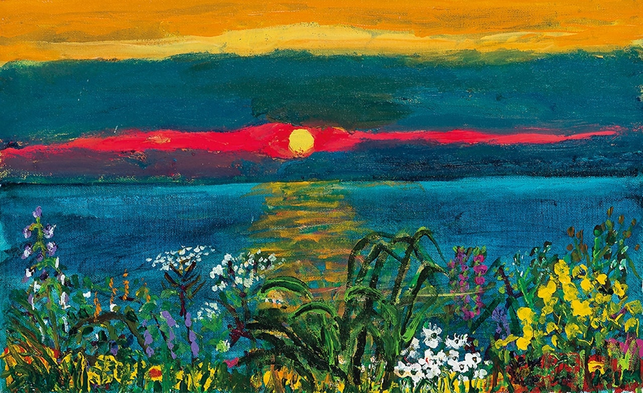 Landscape by Kim Chong Hak