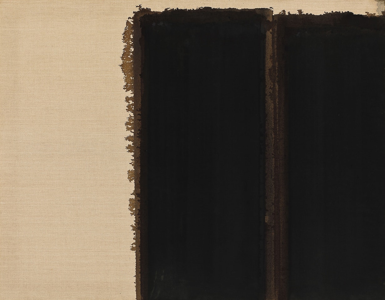 Burnt Umber & Ultramarine Blue by Yun Hyong-Keun