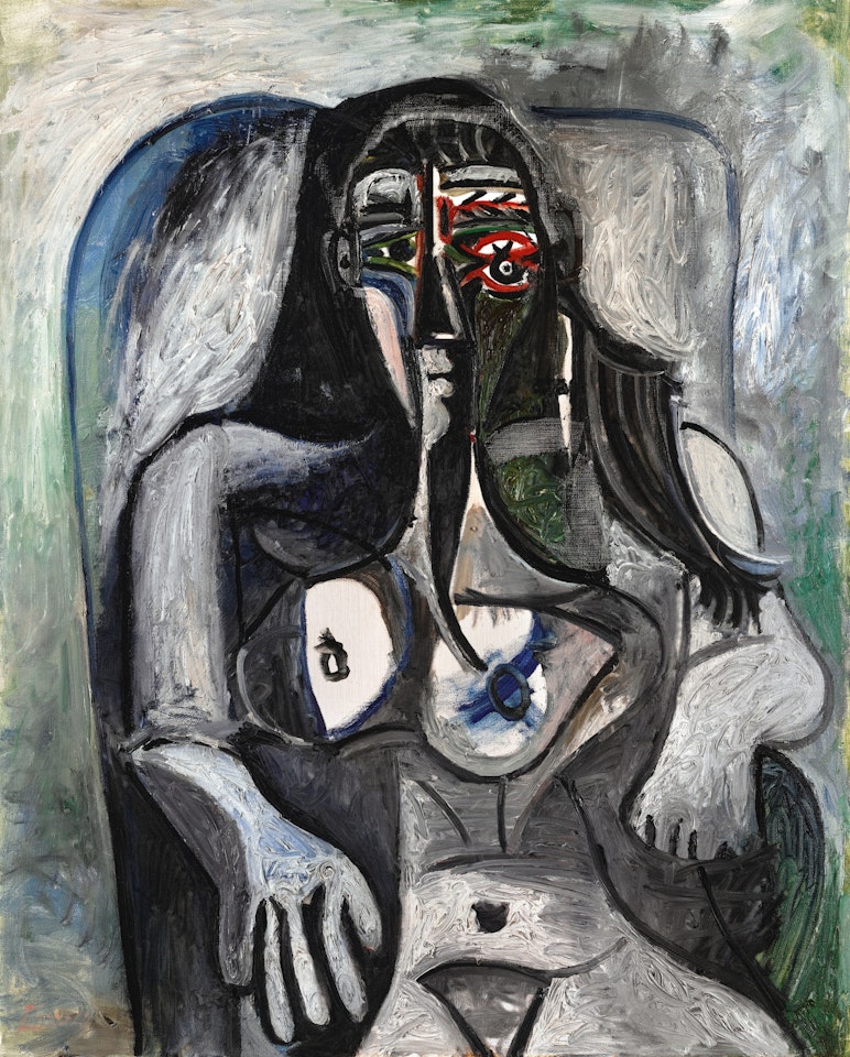 Nu assis by Pablo Picasso