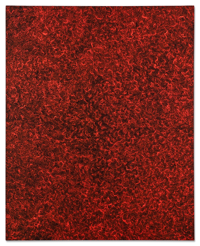 The Sea in the Evening Glow (B) Facing the Imminent Death by Yayoi Kusama