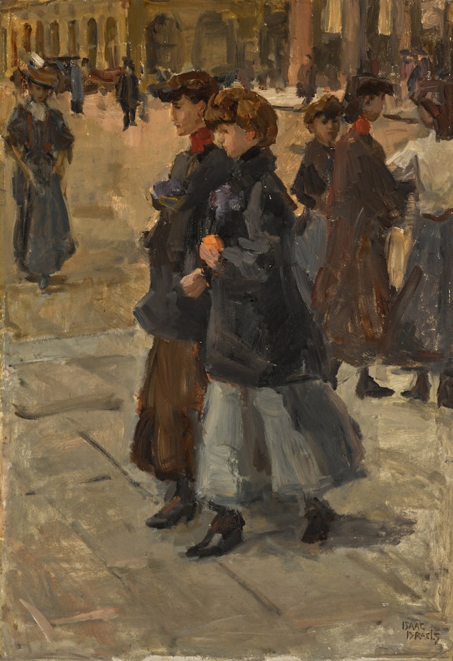 Midinettes, Place Vendôme, Paris by Isaac Israels