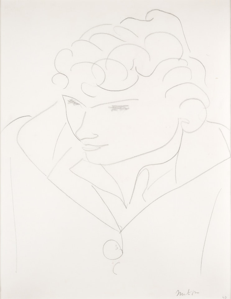 Portrait d"Annelies by Henri Matisse