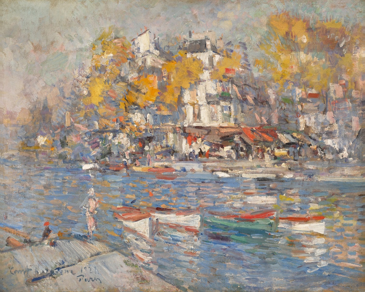 View of Paris by Konstantin Alekseevich Korovin