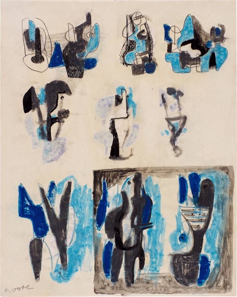 Drawings for Sculpture by Henry Moore
