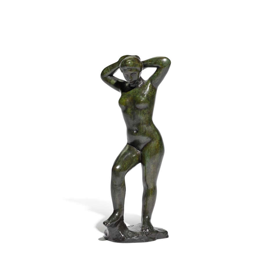 Baigneuse aux bras levés by Aristide Maillol