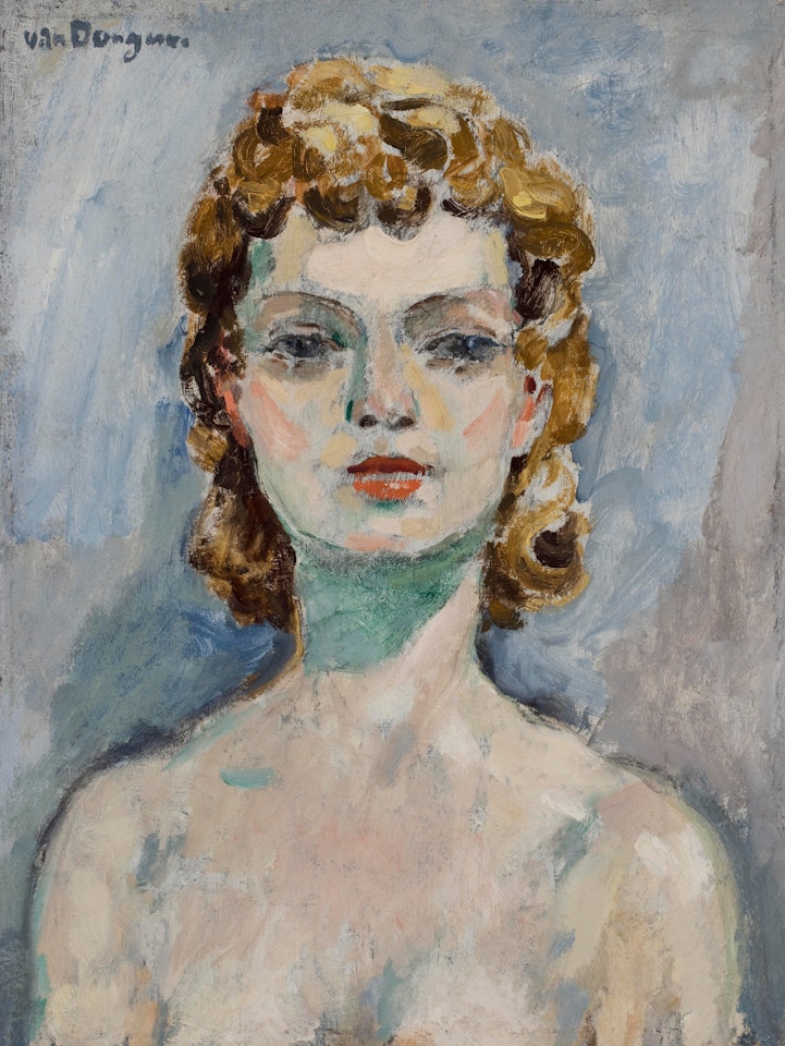 La Tenue or Portrait de Marie-Claire van Dongen or Buste de jeune femme by Kees van Dongen