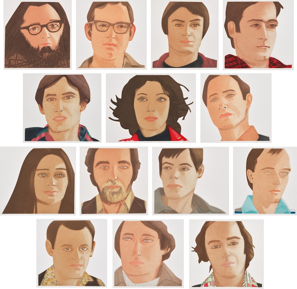 Face of the Poet (S. 97-110) by Alex Katz