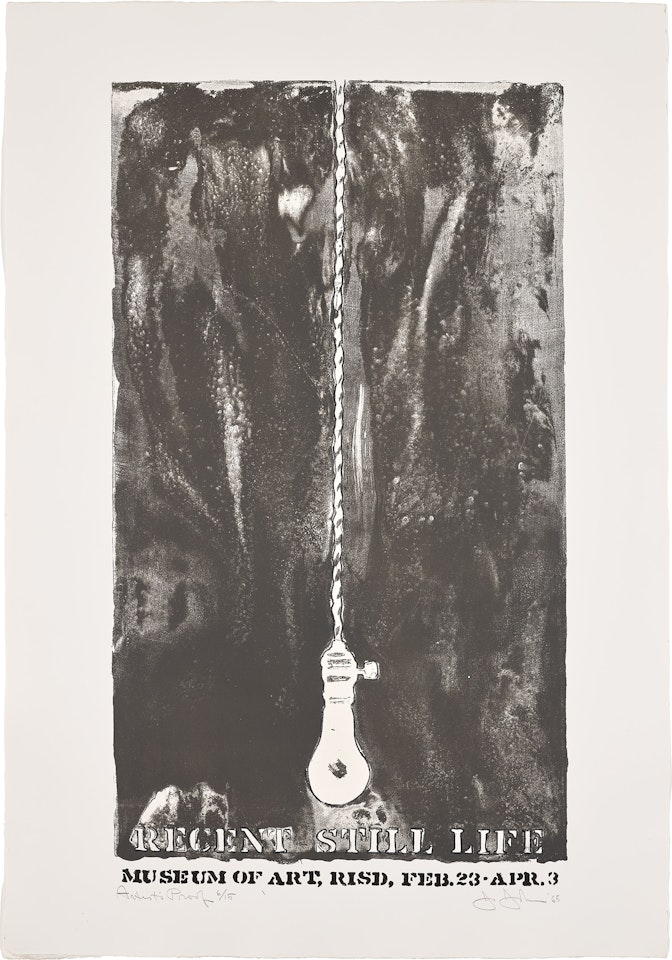 Recent Still Life (U.L.A.E. 22) by Jasper Johns