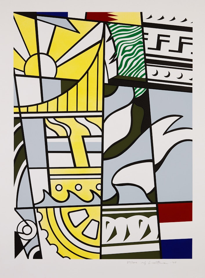 Bicentennial Print, from America: The Third Century (C. 136) by Roy Lichtenstein