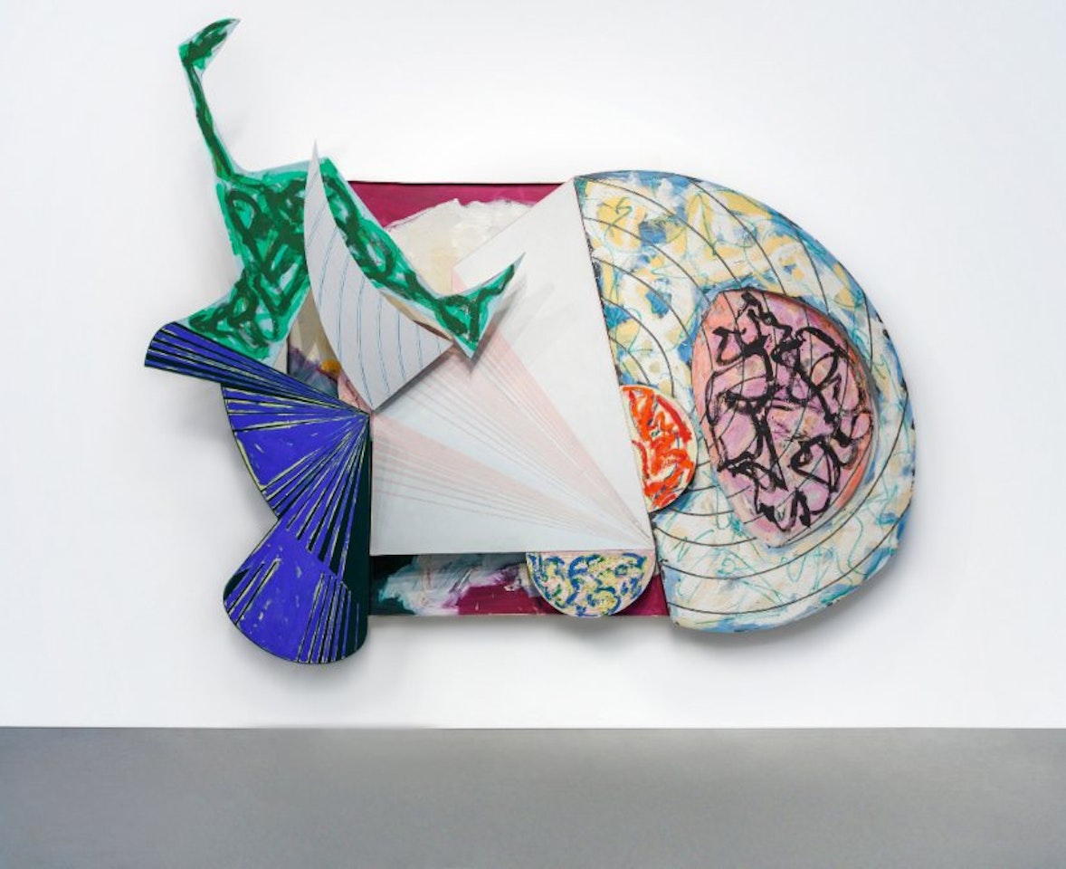 Giufà e la berretta rossa by Frank Stella