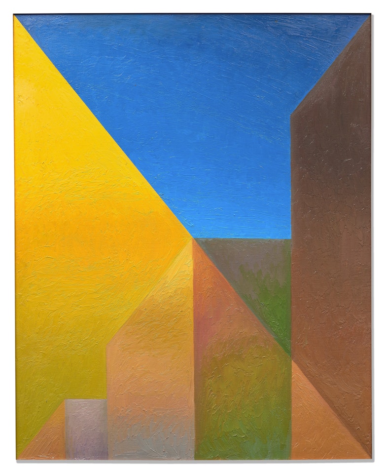(Houses with Lamppost); Case con Lampione (Houses with Lamppost) by Salvo
