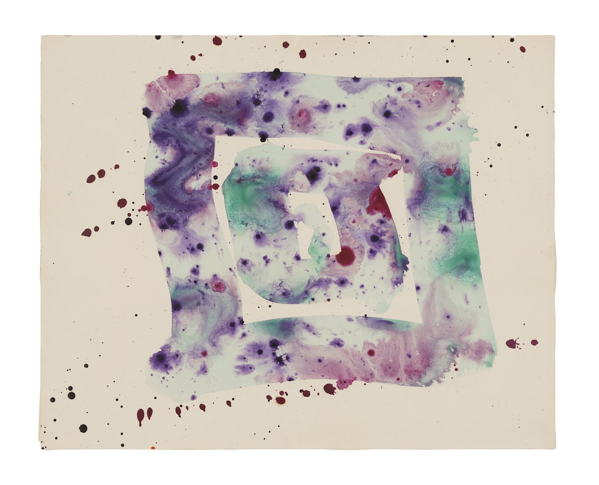 Untitled (Abstract Composition) by Sam Francis