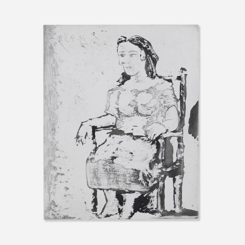 Femme au fauteuil: Dora Maar by Pablo Picasso