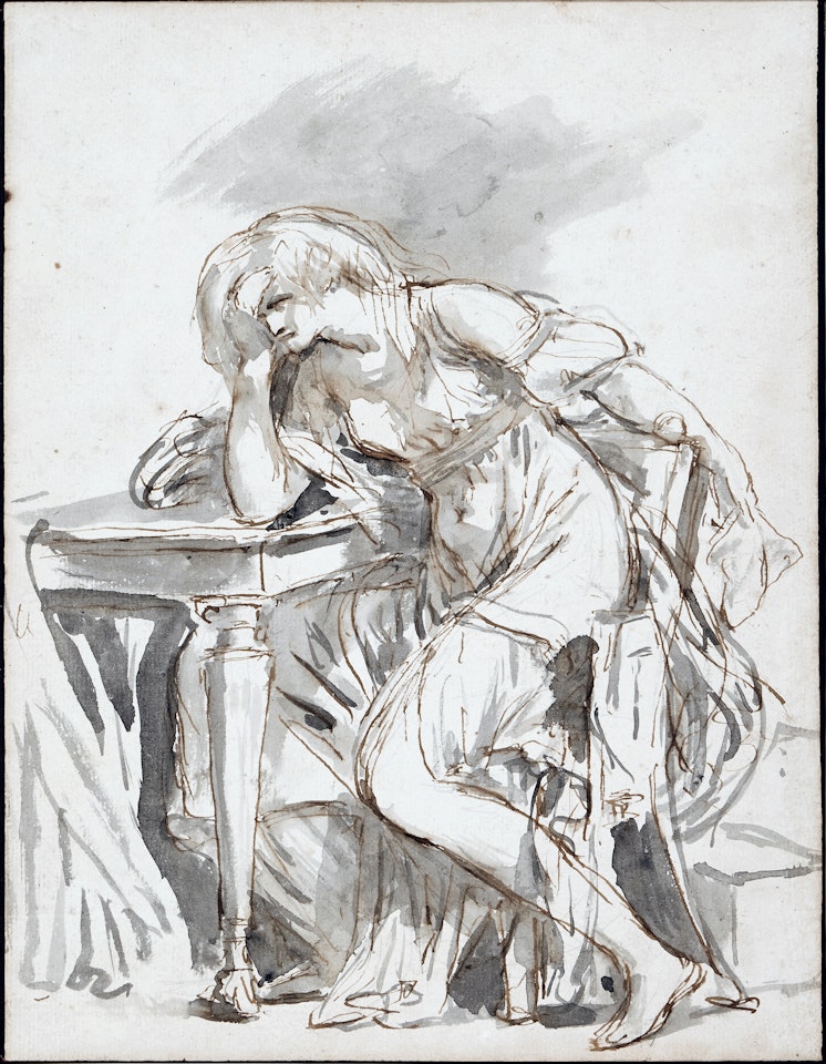 La mauvaise nouvelle by Jean-Baptiste Greuze