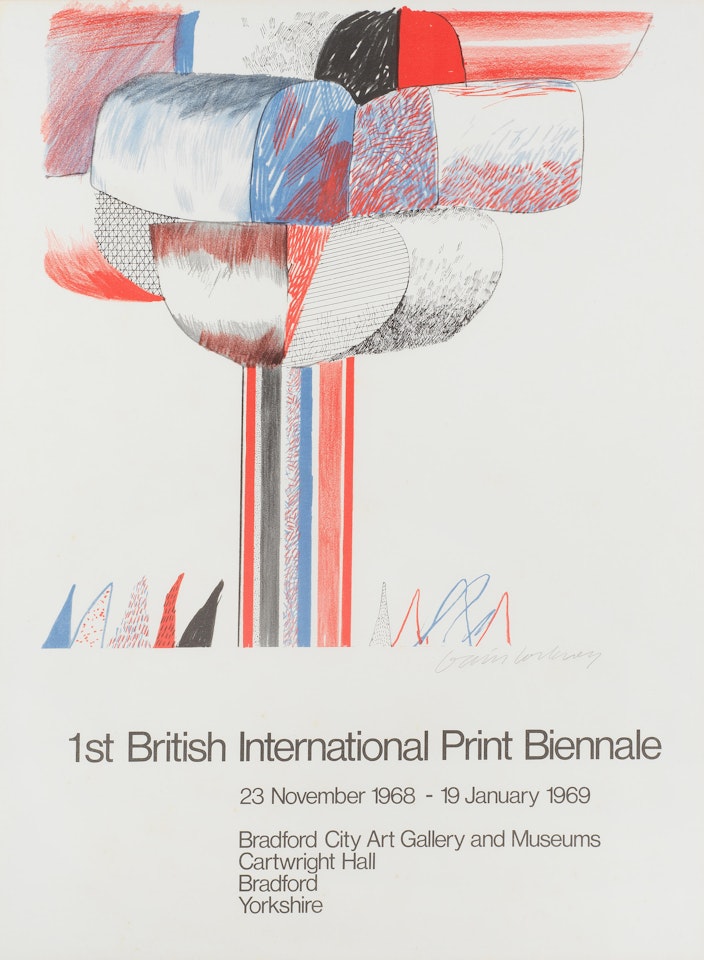 1st British International Print Biennale (Baggot 14) by David Hockney