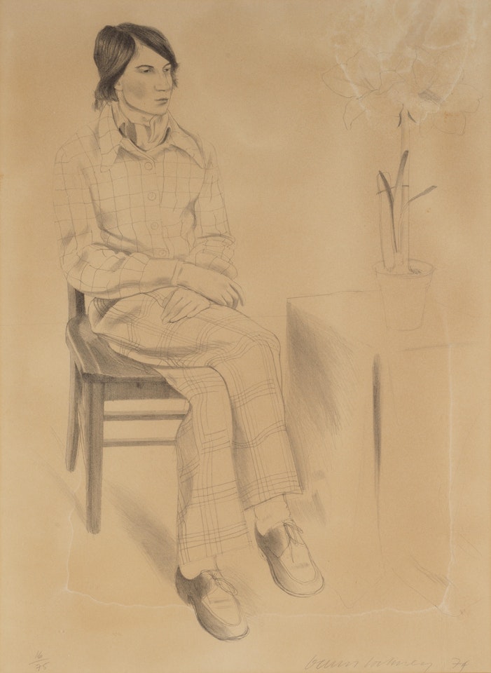 Yves Marie (Scottish Arts Council 159; MCA Tokyo 156) by David Hockney