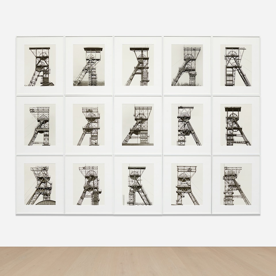Winding Towers by Bernd & Hilla Becher