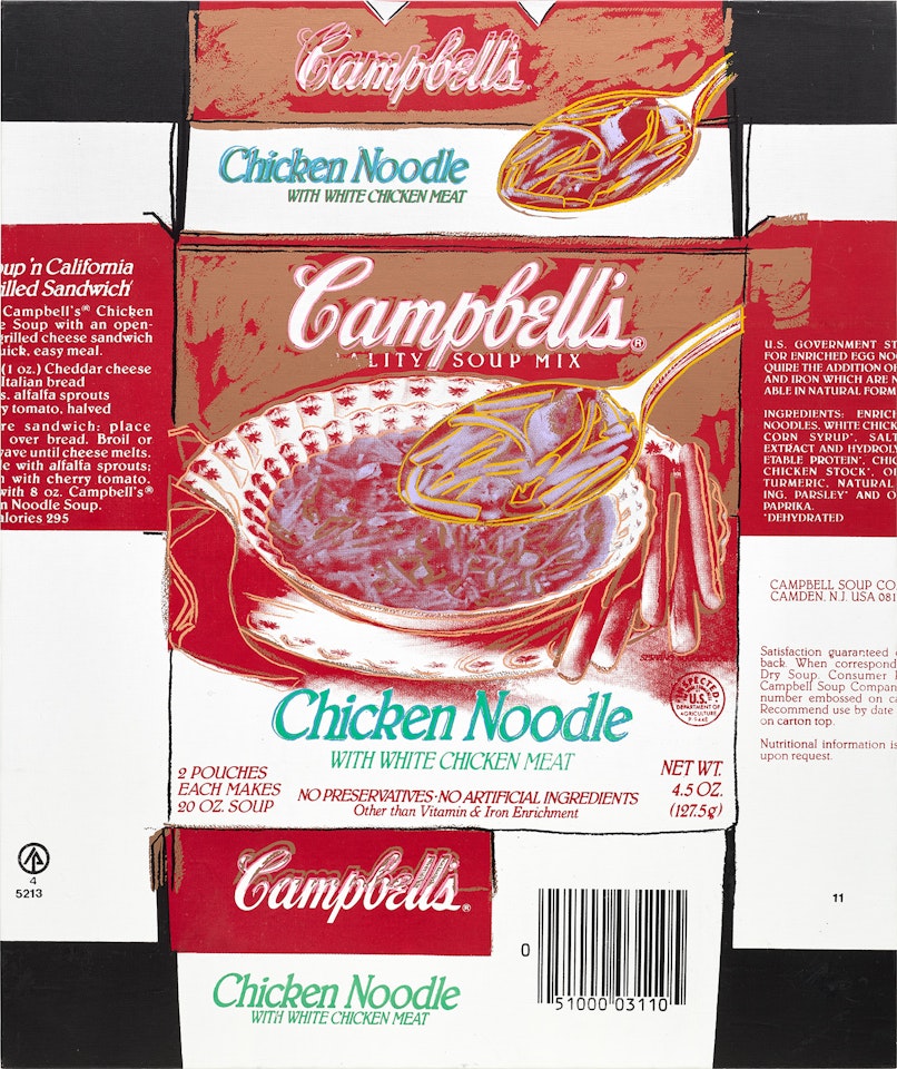 Campbell"s Soup by Andy Warhol