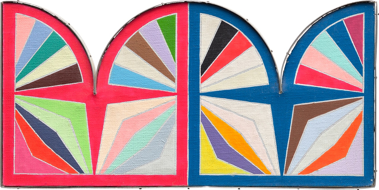 Frank Stella Tahkt-I-Sulayman III 1967 by Richard Pettibone