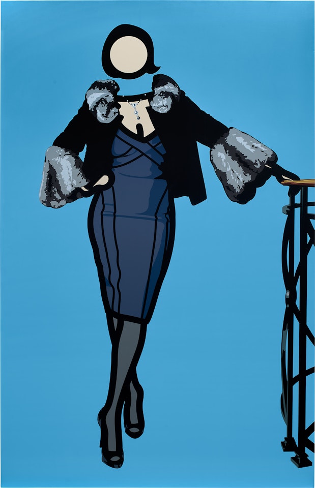 At Home with Maria 3 by Julian Opie