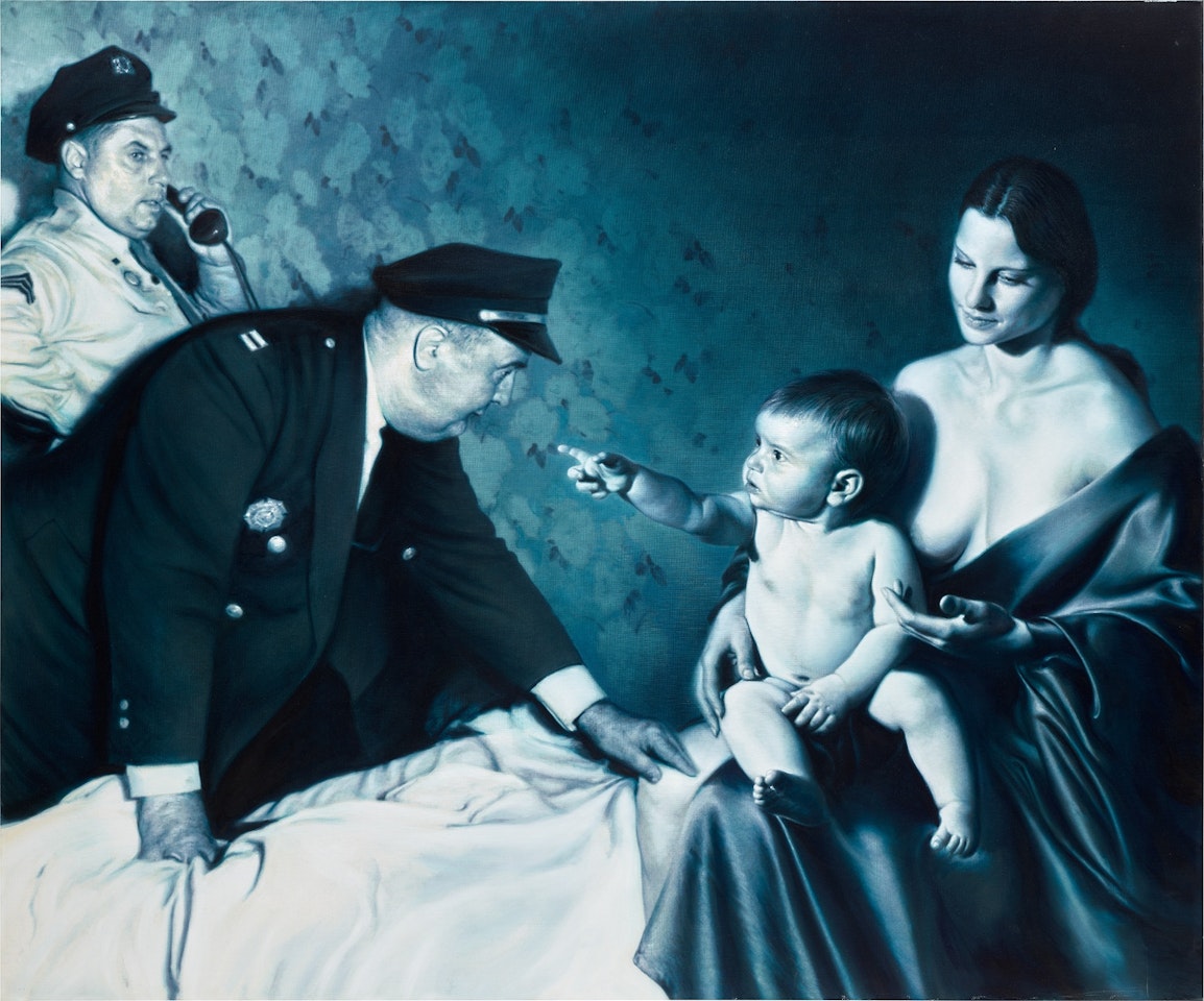 American Madonna (Epiphany IV) by Gottfried Helnwein