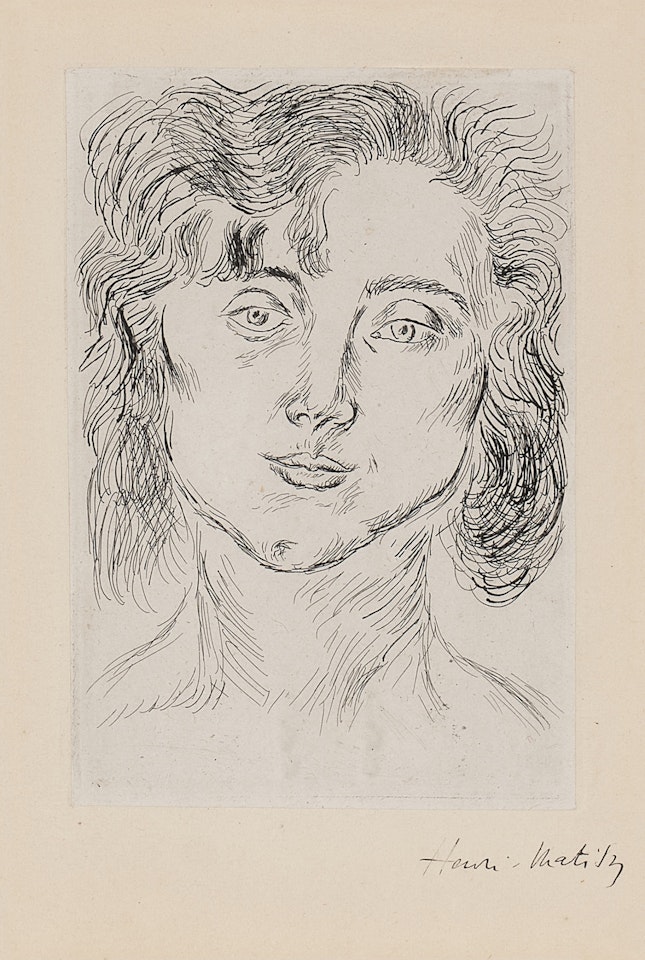 Mlle. M. M. (see Duthuit Bks. 2) by Henri Matisse