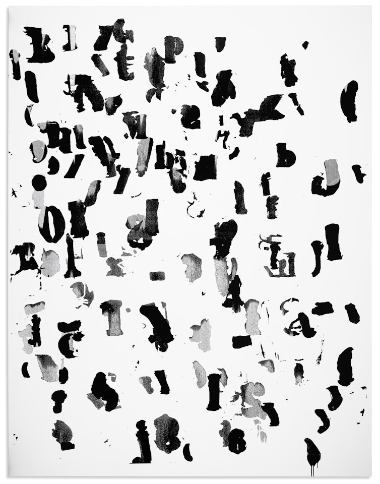 Debris Field #5 by Glenn Ligon