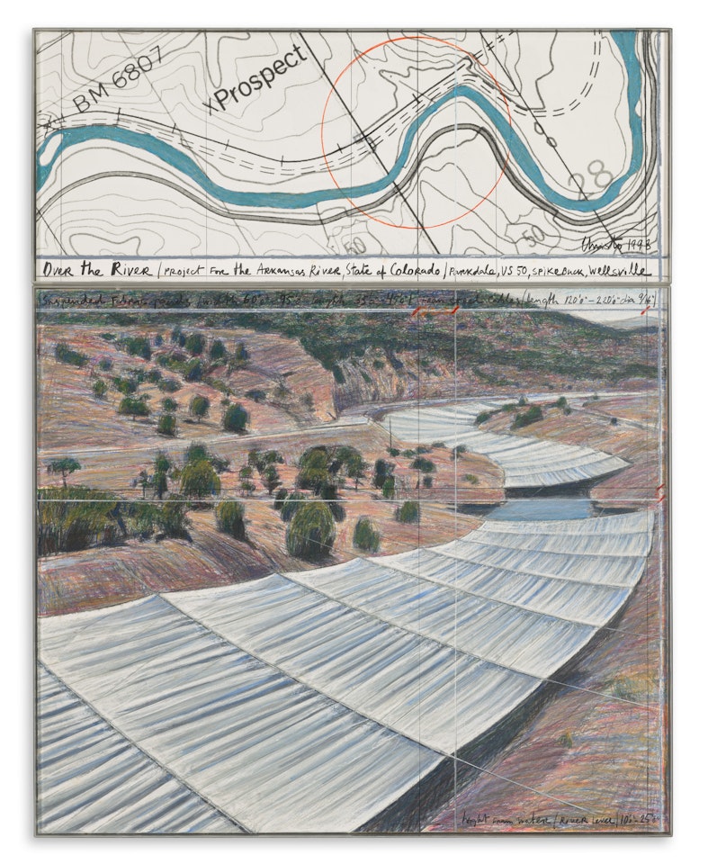 Over the River (Project for The Arkansas River, State of Colorado) by Christo