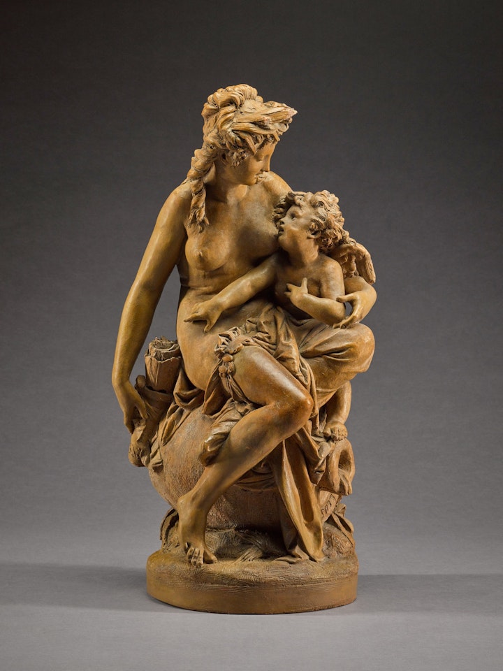 Vénus désarmant l"amour (Venus disarming Cupid) by Albert-Ernest Carrier-Belleuse
