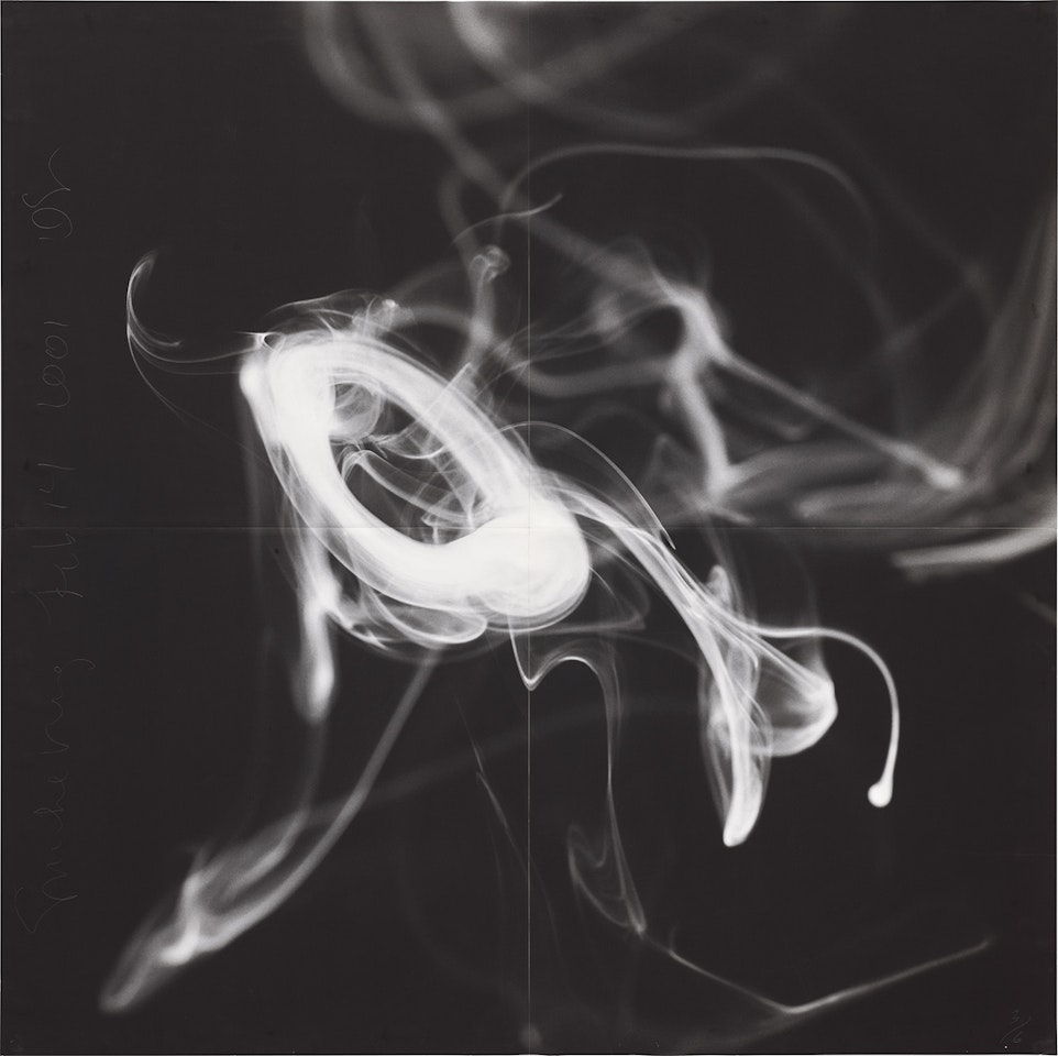 Smoke Rings, Feb 14, 2001 by Donald Sultan
