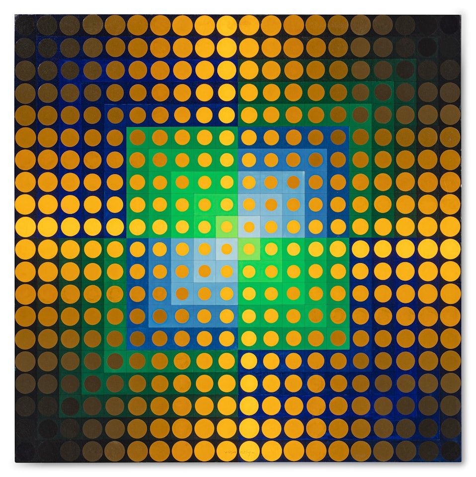 Tavas II by Victor Vasarely