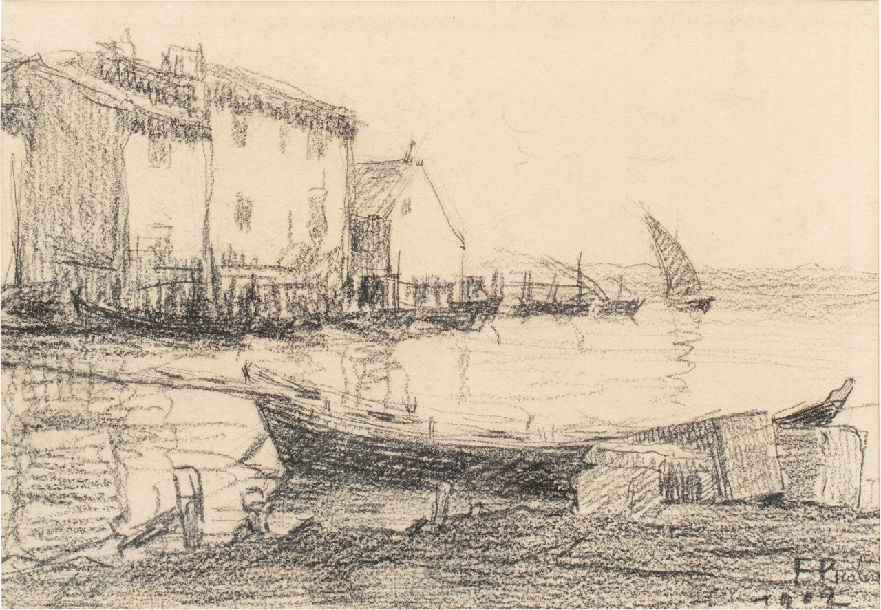 Untitled (Port of Martigues) by Francis Picabia