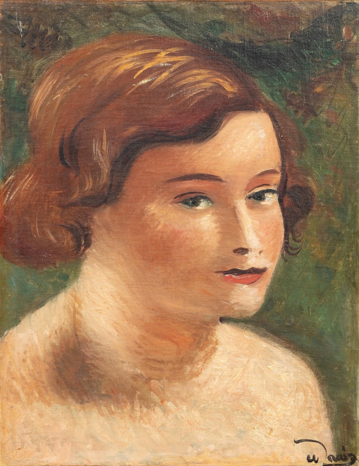 Tête de Jeune femme by Andre Derain