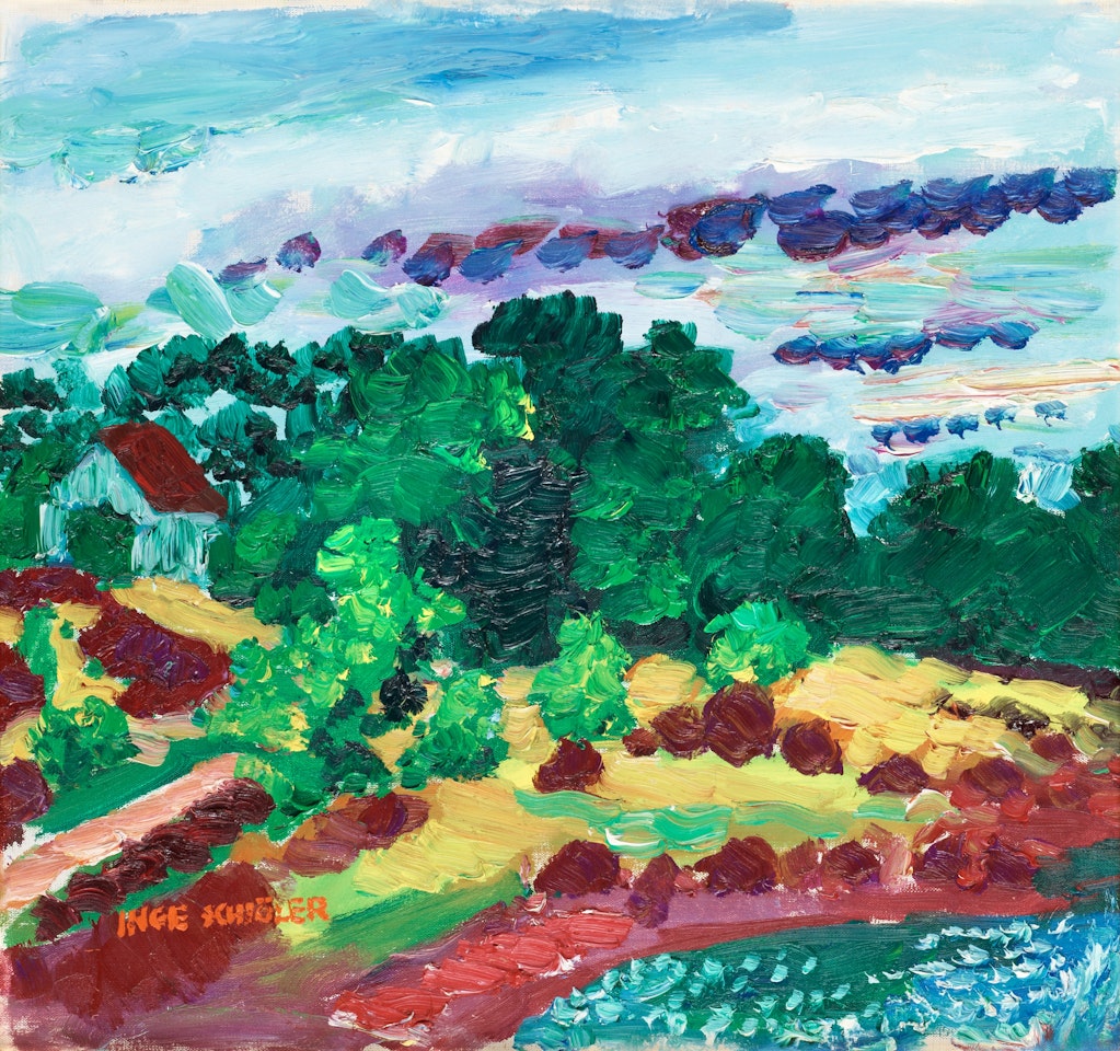 Summer landscape, Koster by Inge Schiöler
