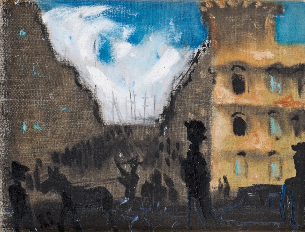 "Kajen" (The Quay) by Ragnar Sandberg
