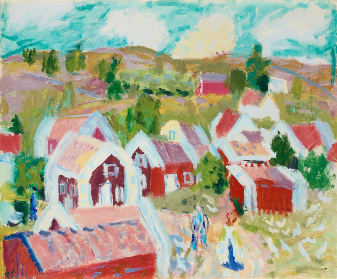 "Slussen, Orust" (The Floodgate, Orust) by Ragnar Sandberg