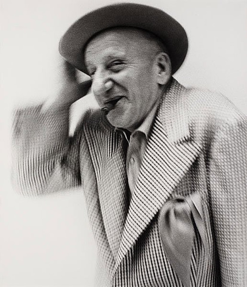 "Jimmy Durante" by Richard Avedon