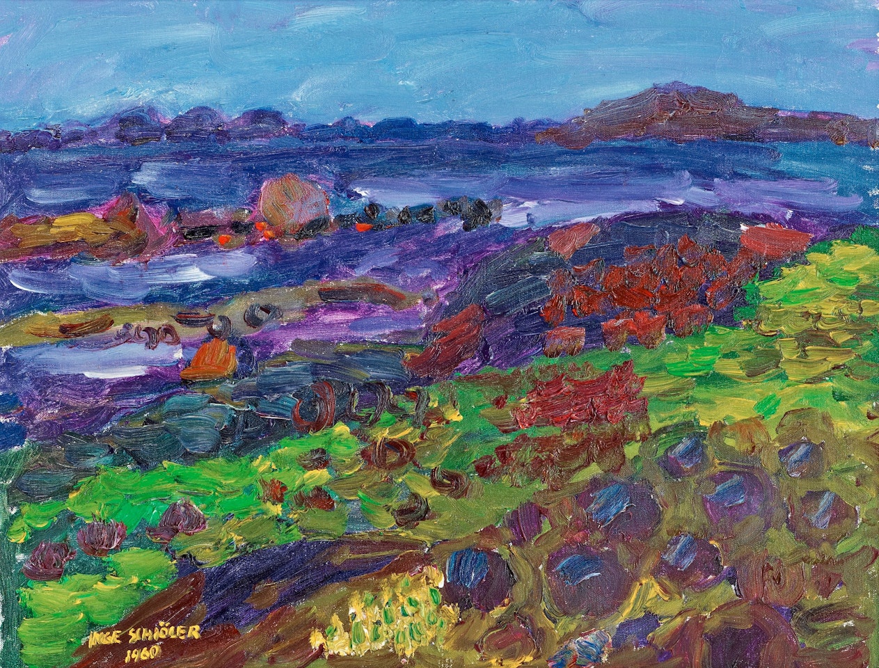 "Sommar på Koster" (Summer at Koster, Sweden) by Inge Schiöler